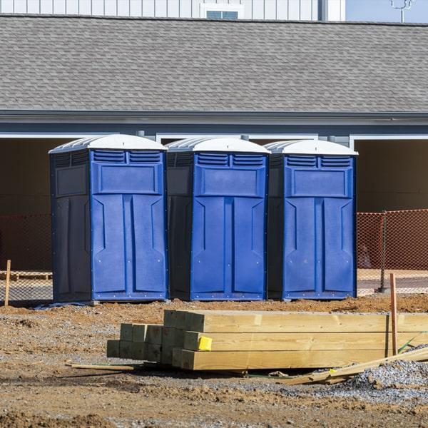 Heavy-duty construction site porta potty in Shelbyville, Kentucky
